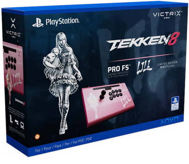 PDP VICTRIX PRO FS ARCADE FIGHT STICK TEKKEN 8 LILI PDP VICTRIX PRO FS ARCADE FIGHT STICK TEKKEN 8 LILI